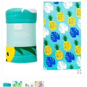 Summer & Rose beach towel from Fab Fit Fun NWOT